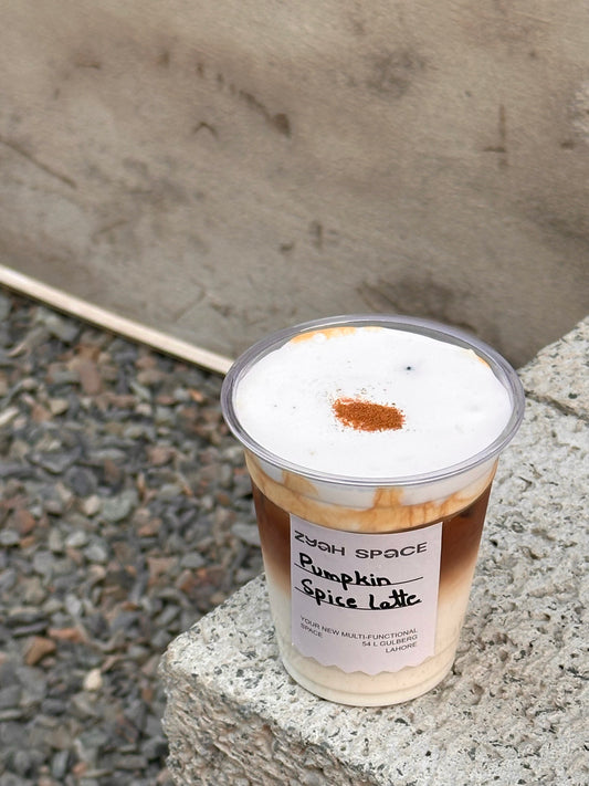 Pumpkin Spice Iced Latte