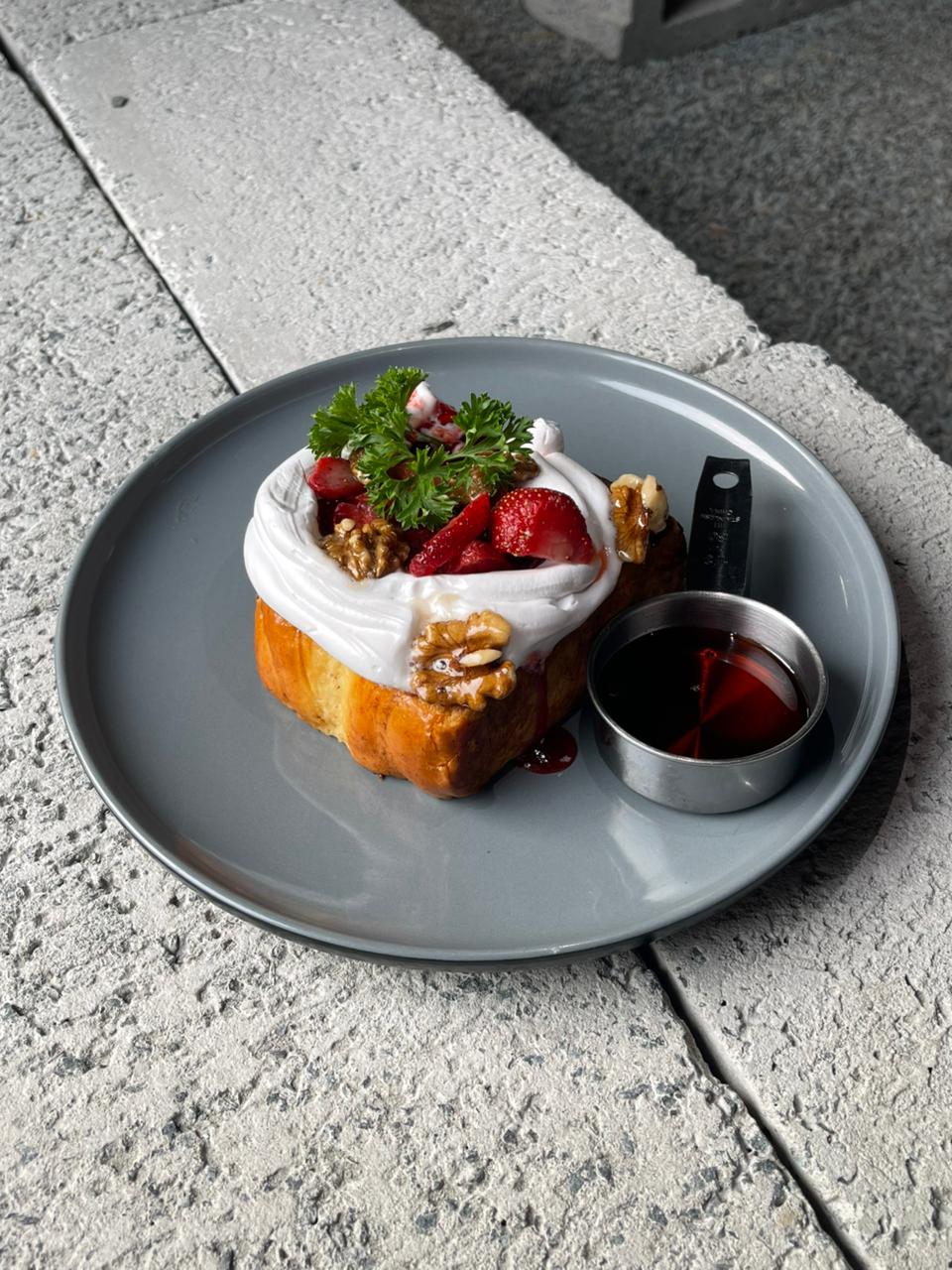 Strawberry Vanilla French Toast